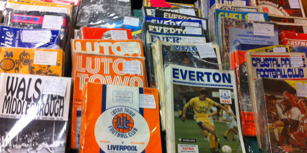 How to Look After Your Football Programme Collection