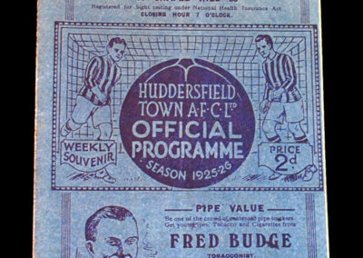 Huddersfield Reserves v Liverpool 06.03.1926