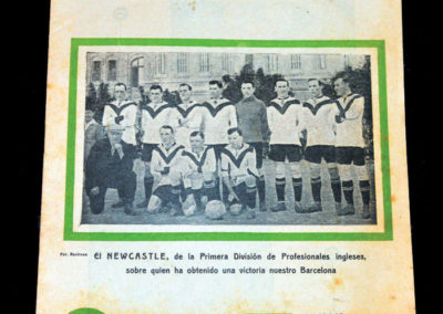 Barcelona v Newcastle 23.05.1921