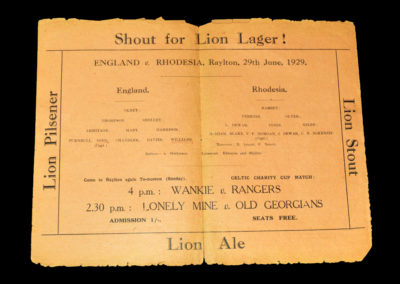 Rhodesia v England 11 27.06.1929
