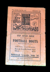 Middlesbrough v Leicester 28.09.1929