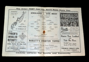 England v The Rest 12.03.1930 (International Trial at Liverpool)