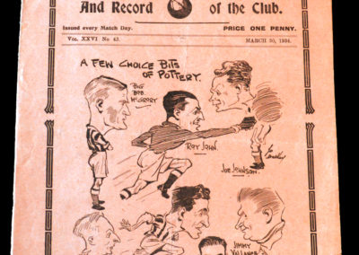 Spurs v Stoke 30.03.1934
