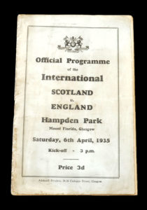 Scotland v England 06.04.1935