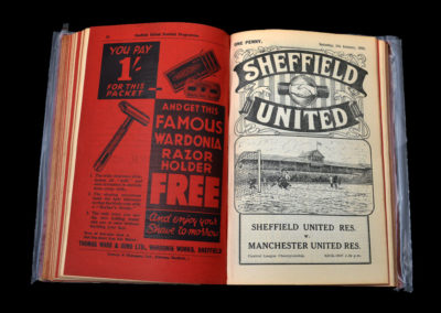 Sheffield Utd Res v Manchester Utd Res 05.01.1935