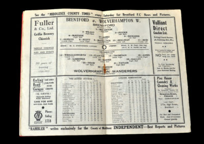 Brentford v Wolves 01.02.1936