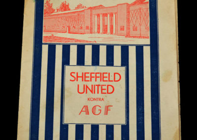 AGF v Sheff Utd 28.05.1936