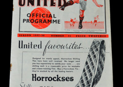 Manchester Utd v Burnley 18.04.1938