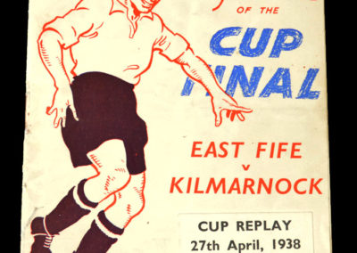 Scottish Cup Final Replay - East Fife v Kilmarnock 27.04.1938