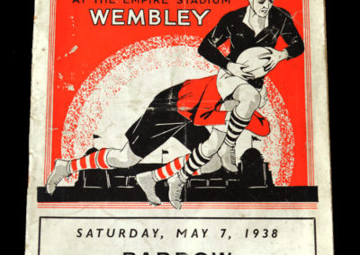 Rugby League Cup Final - Barrow v Salford 07.05.1938