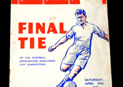 FA Cup Final - Portsmouth v Wolves 29.04.1939 hot favourites lose 4-1. The monkey gland injections dont work.