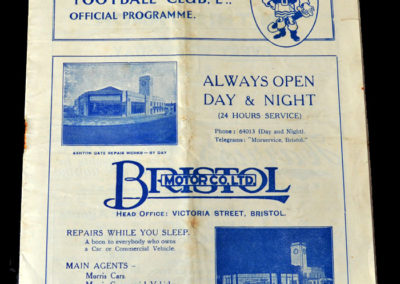 Bristol Rovers v Newport 29.10.1938