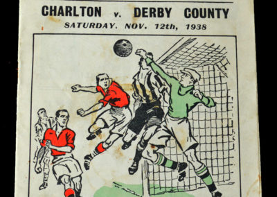 Charlton v Derby 12.11.1938