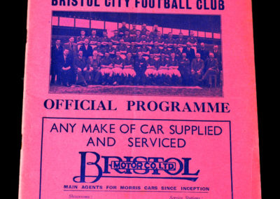Bristol City v Clapton 28.01.1939