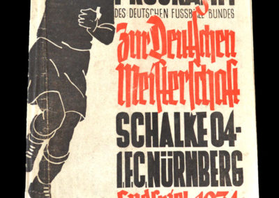 Schalke v Nurnberg 24.06.1934