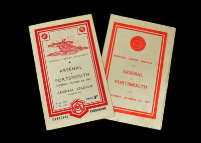 Arsenal v Portsmouth 04.10.1947
