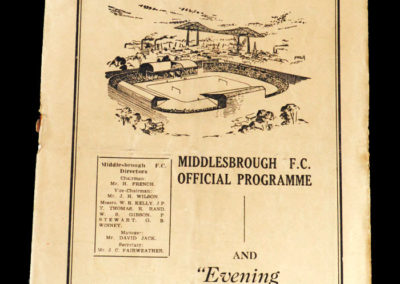 Man Utd v Middlesbrough 29.08.1951