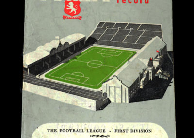 Man Utd v Aston Villa 13.10.1951
