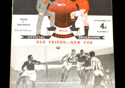 Man Utd v Portsmouth 17.11.1951