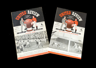 Man Utd v Man City 19.01.1952 | Man Utd v Spurs 26.01.1952