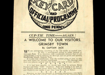 Middlesbro v Grimsby 20.04.1940