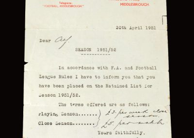 David Jack letter 30.04.1951 (terms)
