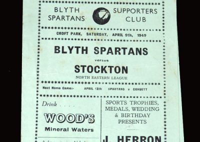 Blyth v Stockton 09.04.1949