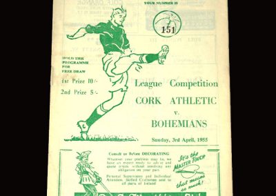 Cork v Bohemians 03.04.1955