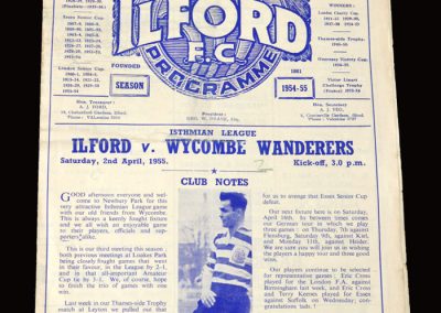 Ilford v Wycombe 02.04.1955