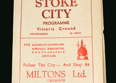Stoke v Portsmouth 22.03.1947