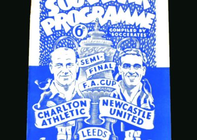 Newcastle v Charlton 29.03.1947 (FA Cup Semi Final)