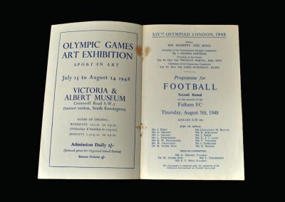 Great Britain v France 05.08.1948 (Olympics)