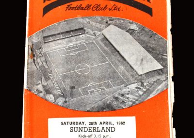 Swansea v Sunderland 28.04.1962