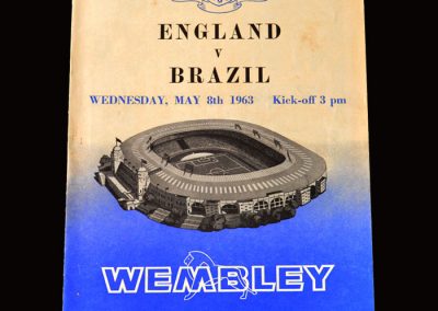 England v Brazil 08.05.1963