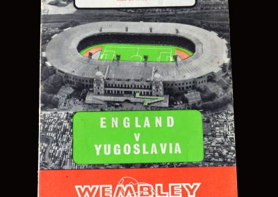 England v Yugoslavia 04.05.1966 (Peters comes in)