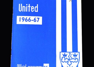 Middlesbrough v Colchester United 20.08.1966