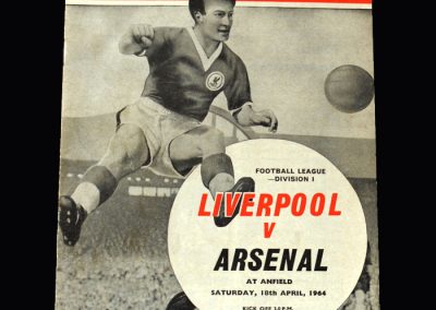 Liverpool v Arsenal 18.04.1964