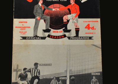 Man Utd v Man City 22.09.1956