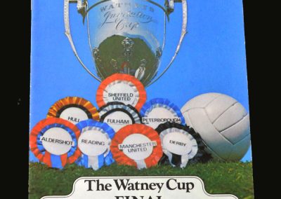 Derby v Man Utd 08.08.1970 (Watney Cup Final)