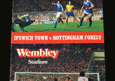 Forest v Ipswich 12.08.1978 (Charity Shield)