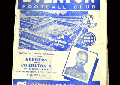 Charlton v Everton 18.04.1949