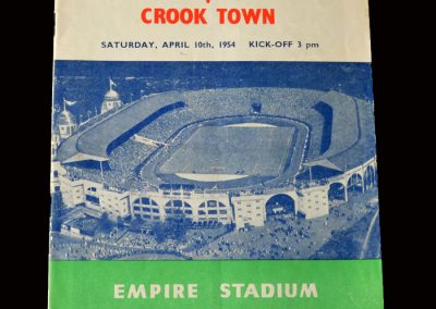 Bishop Auckland v Crook 10.04.1954 (Amateur Cup Final)