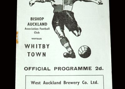 Bishop Auckland v Whitby 02.04.1955 (Seamus injured)