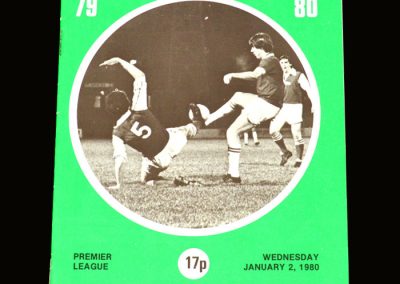 Hibs v Dundee 02.01.1980