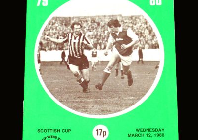 Hibs v Berwick 12.03.1980 - Scottish Cup 5th Round Replay