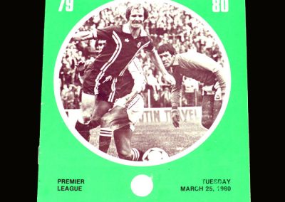 Hibs v Dundee 25.03.1980