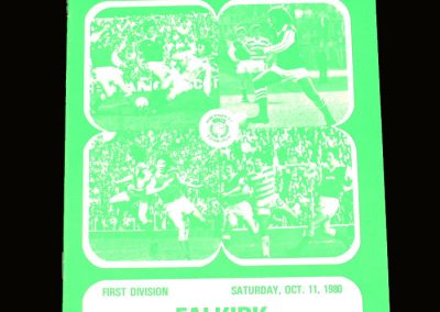 Hibs v Falkirk 11.10.1980 - Best's last game