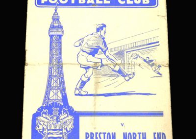 Preston v Blackpool 25.12.1958