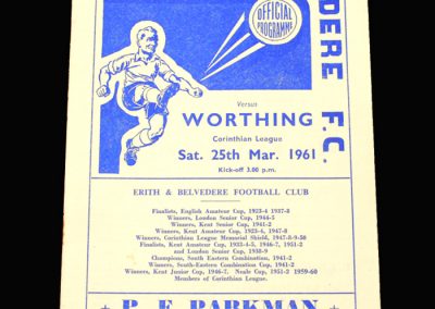 Erith v Worthing 25.03.1961