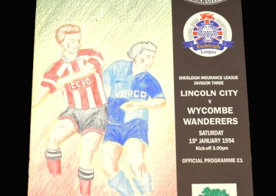 Wycombe v Lincoln 15.01.1994